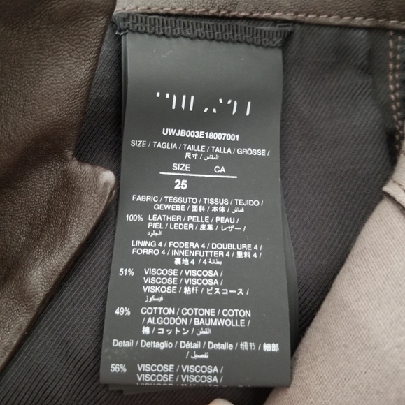 BEN TAVERNITI UNRAVEL PROJECT Leather Pants - Picture 16 of 16